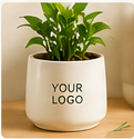 Branded Planters - Company logo on pots, sleeves or plant tags.